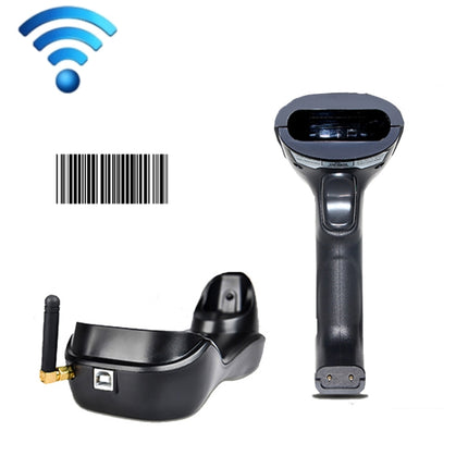NETUM H3 Wireless Barcode Scanner Red Light Supermarket Cashier Scanner With Charger, Specification: One-dimensional-garmade.com