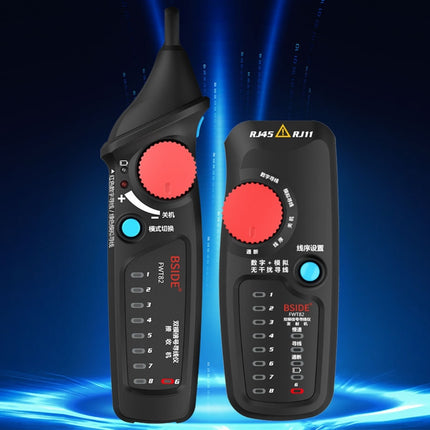 BSIDE FWT82 Analog And Digital Dual-Mode Anti-Interference Intelligent Line Finder Network Cable Tracker-garmade.com