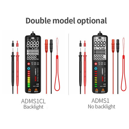 BSIDE Dual-Mode Smart Large-Screen Display Multimeter Electric Pen Portable Voltage Detector, Specification: ADMS1CL-garmade.com