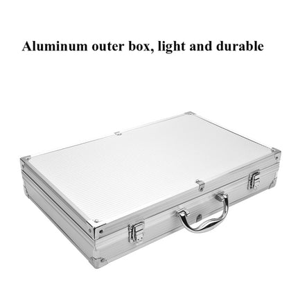 10 in 1 Barbecue Combination Tool Set Aluminum Box Stainless Steel Grill Set-garmade.com