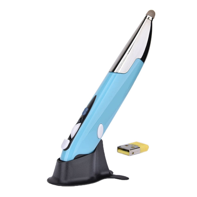 PR-06S Voice Control AI Wis Mouse Handwriting Wireless Mouse(Blue)-garmade.com