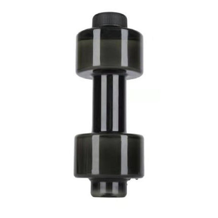 2 PCS Portable Home Fitness Dumbbell Water Bottle, Capacity: 550ml(Black)-garmade.com