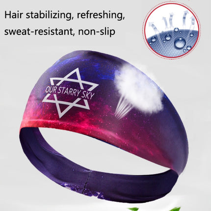 2 PCS Sports Fitness Antiperspirant Headband Sweat-Absorbent Headband Sweatband(Neon)-garmade.com