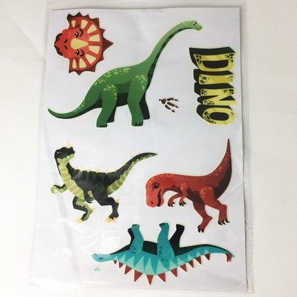 2 Packs AFG3353 4 Hours Luminous Dinosaur Wall Sticker, Specification: 21x29cm-garmade.com