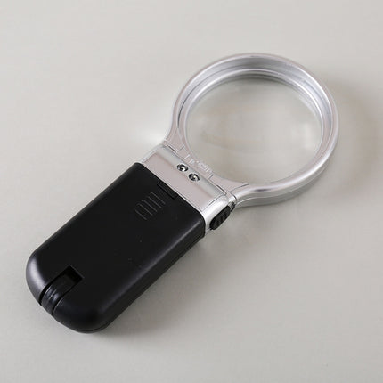 Th7006 Multi-Function Folding Magnifying Mirror With LED Lamp Hold Bracket Two-Purpose Reading Repair Acrylic 3 Times Magnifier-garmade.com