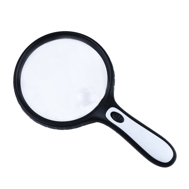 XT-4986E Handheld With Light Magnifier 10 Times Acrylic Lens Portable Magnifying Glass-garmade.com