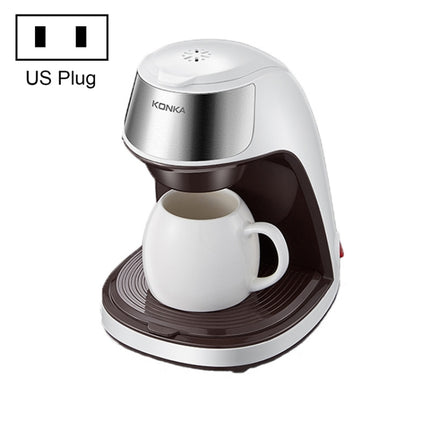 KONKA KCF-CS2 Home Office Small Portable Drip Coffee Machine，US Plug(White)-garmade.com