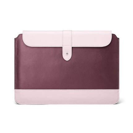 Horizontal Microfiber Color Matching Notebook Liner Bag, Style: Liner Bag (Wine Red), Applicable Model: 11 -12 Inch-garmade.com