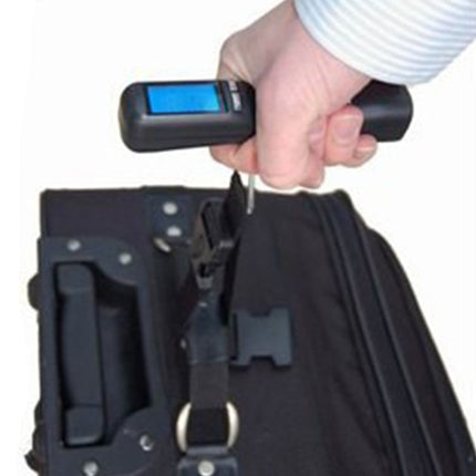LCD Backlit Travel Portable Luggage Weight Digital Weighing Hook Scale, Capacity:40Kg-garmade.com