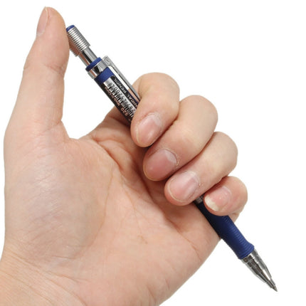 5 PCS Baile 2.0mm Exam Push-out Drawing Drawing Writing Activity Automatic 2B Pencil, Color:Blue-garmade.com