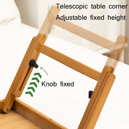 741ZDDNZ Bed Use Folding Height Adjustable Laptop Desk Dormitory Study Desk, Specification: Small 56cm-garmade.com