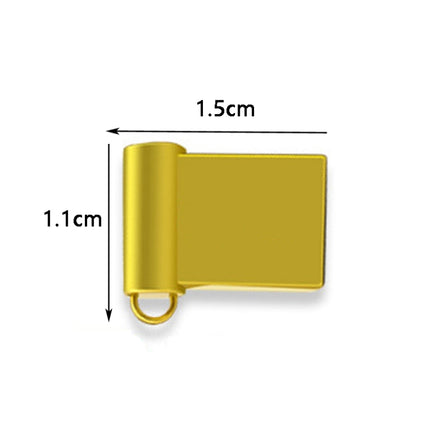 Zsumi1 USB2.0 High Speed Mini Metal U Disk, Capacity:4GB(Gun Color)-garmade.com
