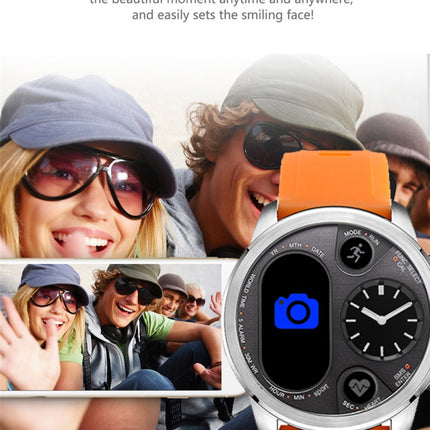 T3 Dual Display Smart Watch For Men IP68 Waterproof Fitness Bracelet 15 Days Standby Business Smartwatch Activity Tracker(Black)-garmade.com