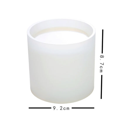 BM-02 Flower Pot Cup Pen Holder Silicone Mold(Roun)-garmade.com