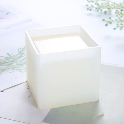 BM-02 Flower Pot Cup Pen Holder Silicone Mold(Square)-garmade.com