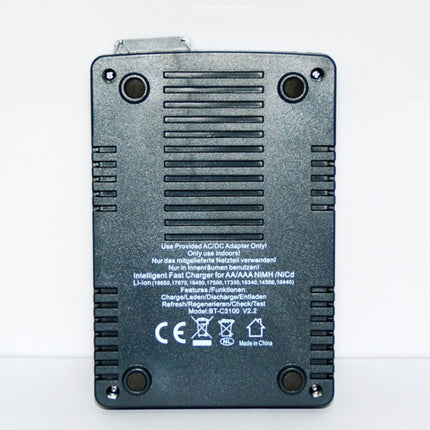 OPUS BT-C3100 Smart Smart Digital Intelligent 4-Slot Battery Charger(EU Plug)-garmade.com