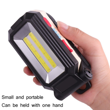 W559 2 COB + T6 Glare Car Inspection Working Light USB Charging LED Folding Camping Lamp with Hook + Magnet-garmade.com