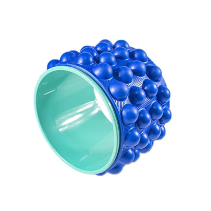 Yoga Back Bend Open Back Equipment Stovepipe Pilates Ring for Beginner(Upgrade Massage (Gems ??Blue))-garmade.com