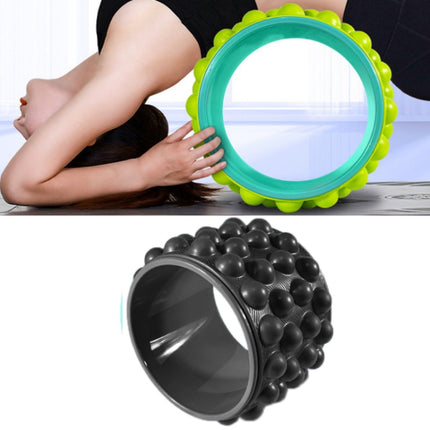 Yoga Back Bend Open Back Equipment Stovepipe Pilates Ring for Beginner(Upgrade Massage (Olive Black))-garmade.com