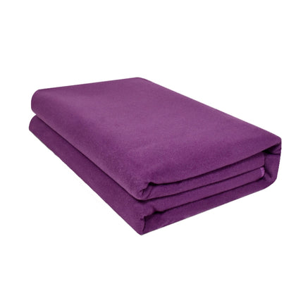 Yoga Blanket Meditation Auxiliary Blanket Yoga Supplies(Deep Purple)-garmade.com