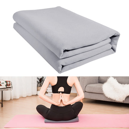 Yoga Blanket Meditation Auxiliary Blanket Yoga Supplies(Gray)-garmade.com