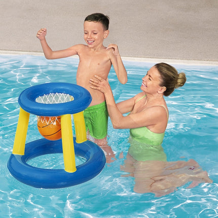 Beach Toys Adult Children Parent-Child Swimming Pool Playing Inflatable Beach Ball Toys, Style: 2 in 1 Set + 2 Balls-garmade.com
