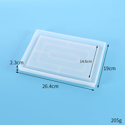 DIY Crystal Elastic Mold Silicone Mold, Specification: 60-547 Puzzle-garmade.com