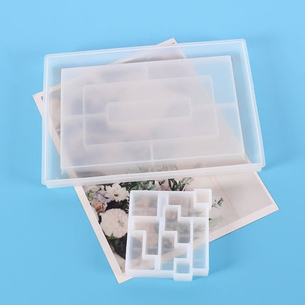 DIY Crystal Elastic Mold Silicone Mold, Specification: 60-553 Set-garmade.com