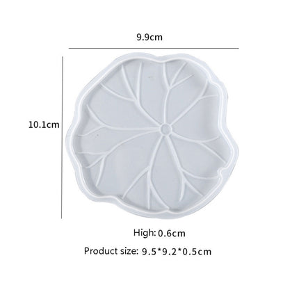 4 PCS JX-160 Crystal Epint DIY Mold Irregular Resin Cup Pad Mold, Specification: 01-garmade.com