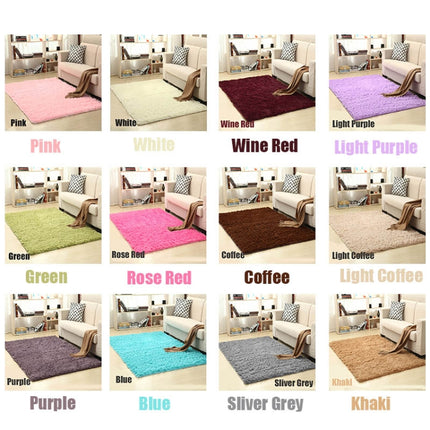 Shaggy Carpet for Living Room Home Warm Plush Floor Rugs fluffy Mats Kids Room Faux Fur Area Rug, Size:160x200cm(Purple)-garmade.com