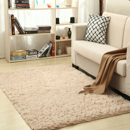 Shaggy Carpet for Living Room Home Warm Plush Floor Rugs fluffy Mats Kids Room Faux Fur Area Rug, Size:80x200cm(Beige)-garmade.com
