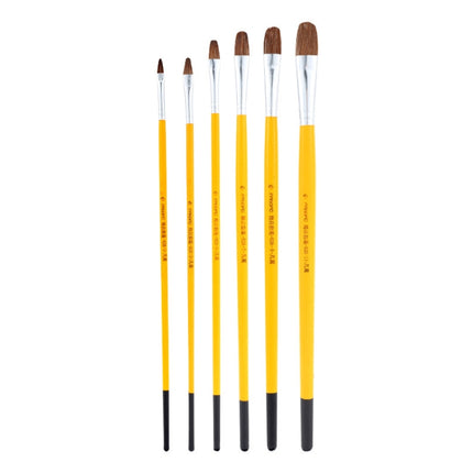 2 Sets FANGAO Wolf Hao Oil Brush Set Watercolor Acrylic Art Painting Tools(Single Style)-garmade.com