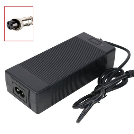 84W 42V/2A Electric Vehicle Intelligent Temperature Control Heat Dissipation Charger, Style:3-core Head(UK Plug)-garmade.com