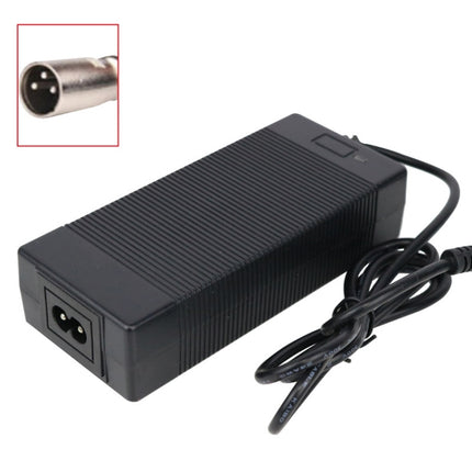 84W 42V/2A Electric Vehicle Intelligent Temperature Control Heat Dissipation Charger, Style:Canon Head(EU Plug)-garmade.com