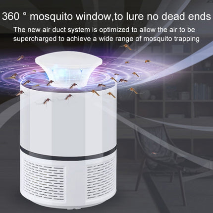 Household Mute Inhalation Photocatalyst USB Physical Mosquito Killer 365-White(USB + Charging Head)-garmade.com