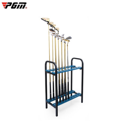 PGM Golf Club Display Stand 18-Hole Double-Layer Rack(18 Rod Position)-garmade.com