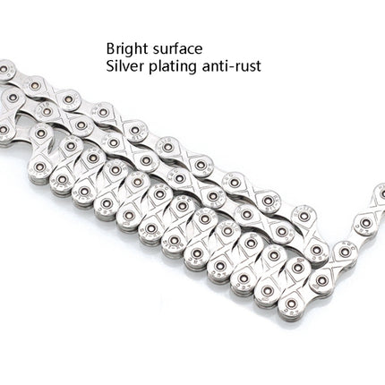 Mountain Road Bike Chain Electroplating Chain, Specification: 10 Speed-garmade.com