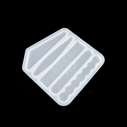 10 PCS Hair Clip Mold DIY Crystal Epoxy Mold Homemade Personality Girl Hair Clip Mold( MD3636)-garmade.com