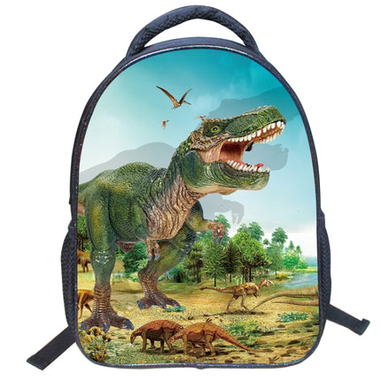 14-inch ZZ43 Child Dinosaur School Bag Kindergarten Pupils Backpack-garmade.com