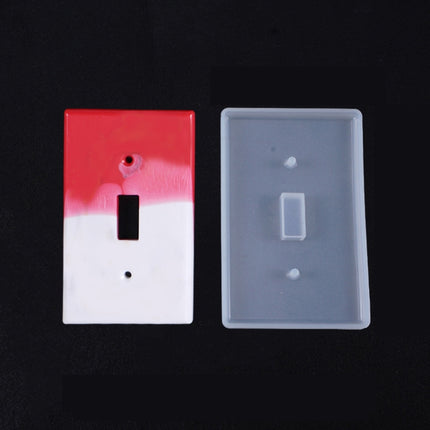 3 PCS Crystal Epoxy Mirror Porous Socket Button Data Line Switch Panel Silicone Mold, Specification: Style Three-garmade.com