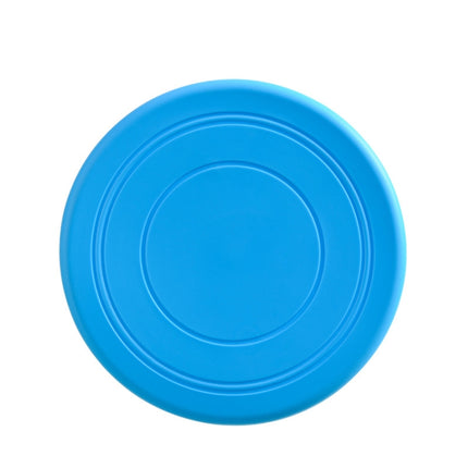 Pet Toy Flying Disc Pet Interactive Training Floating Water Bite-Resistant Soft Flying Disc(Blue)-garmade.com