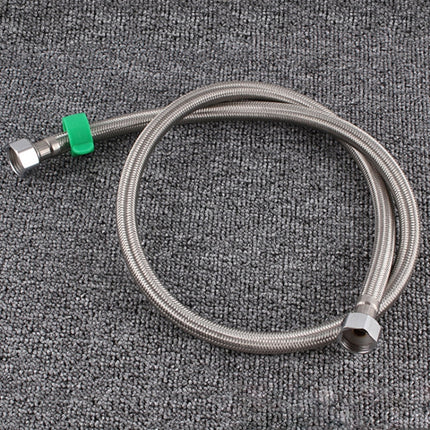 4 PCS 30cm Steel Hat 304 Stainless Steel Metal Knitting Hose Toilet Water Heater Hot And Cold Water High Pressure Pipe 4/8 inch DN15 Connecting Pipe-garmade.com