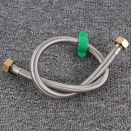 4 PCS 40cm Copper Hat 304 Stainless Steel Metal Knitting Hose Toilet Water Heater Hot And Cold Water High Pressure Pipe 4/8 inch DN15 Connecting Pipe-garmade.com