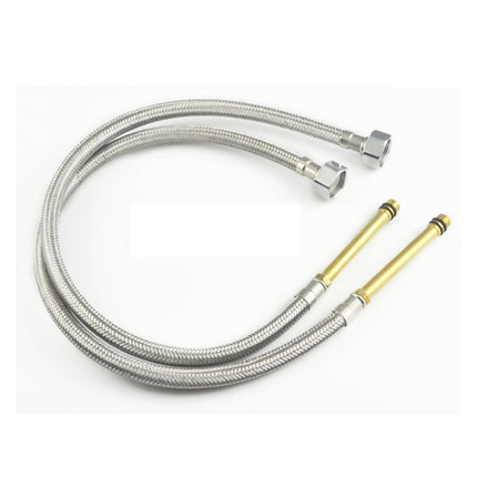 4 PCS Weave Stainless Steel Flexible Plumbing Pipes Cold Hot Mixer Faucet Water Pipe Hoses High Pressure Inlet Pipe, Specification: 40cm 1.8cm Copper Rod-garmade.com