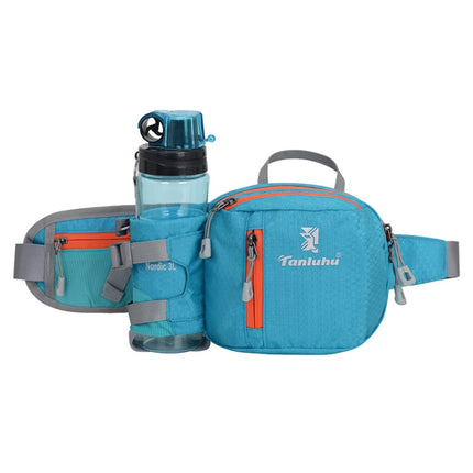 Tanluhu FK389 Outdoor Sports Waist Bag Multi-Purpose Running Water Bottle Bag Riding Carrying Case, Size: 2L(Blue)-garmade.com