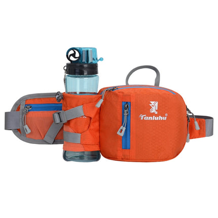 Tanluhu FK389 Outdoor Sports Waist Bag Multi-Purpose Running Water Bottle Bag Riding Carrying Case, Size: 2L(Orange)-garmade.com