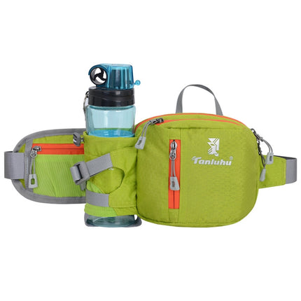 Tanluhu FK389 Outdoor Sports Waist Bag Multi-Purpose Running Water Bottle Bag Riding Carrying Case, Size: 2L(Green)-garmade.com
