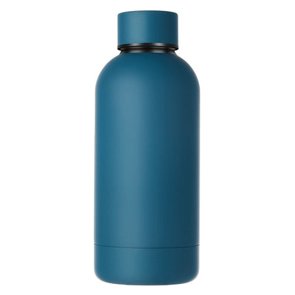 Double Stainless Steel Insulation Cup 350ml Mini Cup(Lake Blue)-garmade.com