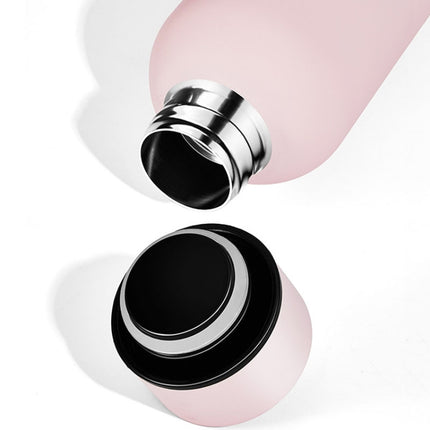 Double Stainless Steel Insulation Cup 350ml Mini Cup(Pink)-garmade.com