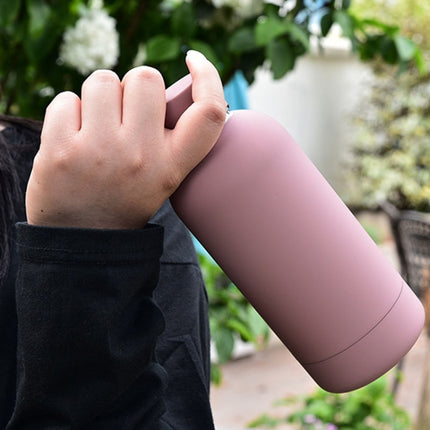 Double Stainless Steel Insulation Cup 350ml Mini Cup(Light Pink)-garmade.com